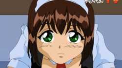 Green Eye Brunette Teen Hentai Movie Maid | HentaiMovie.tv